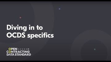 Diving into OCDS specifics