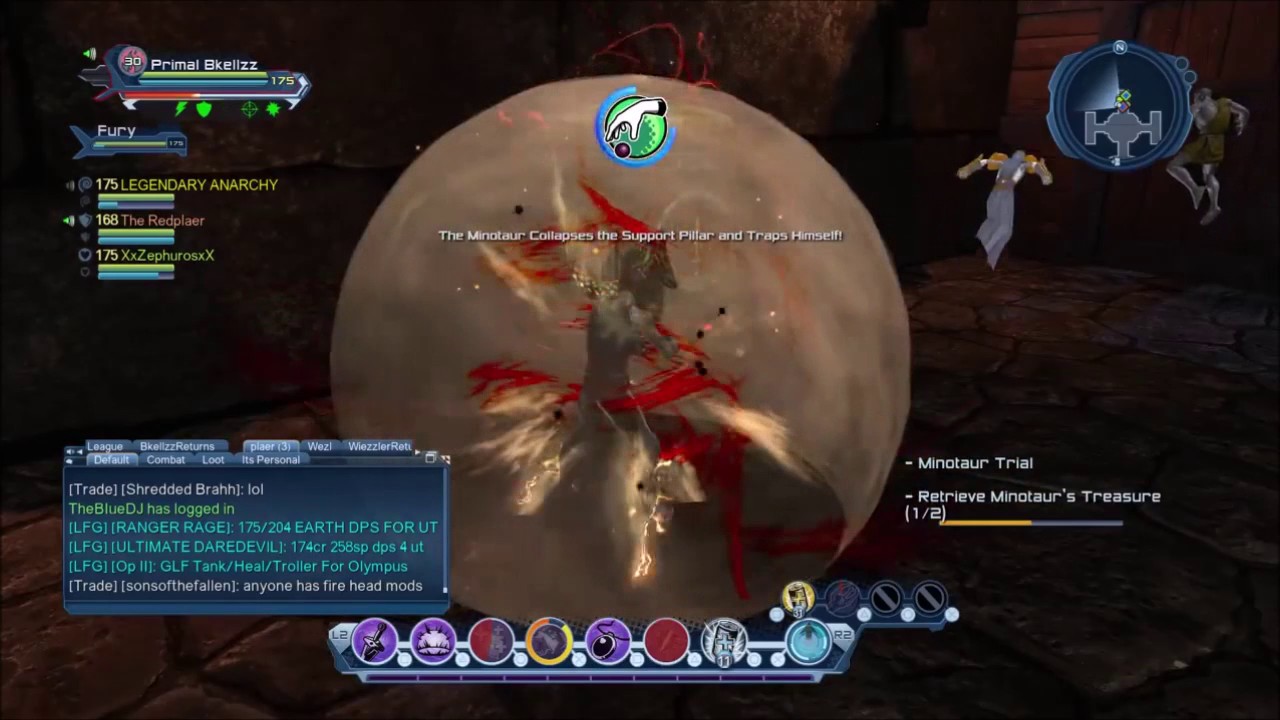 DCUO: AF3 Underworld Trials Feats