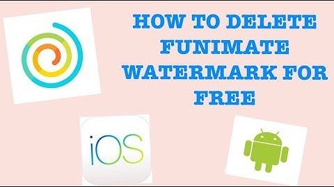 How to remove funimate watermark for free? (iOS And Android)