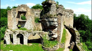 Burg Neuscharfeneck In Rheinland Pfalz - Die Schildmauer