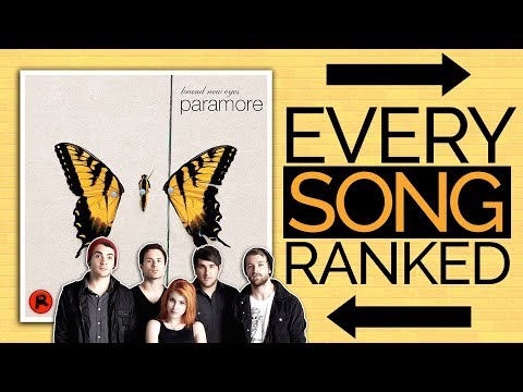 Paramore albums ranked  bobbybiggcomslesde1974's Ownd