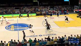 NO Pelicans vs GS Warriors \/ JBL Season 5 2K24 MyLeague Game #7