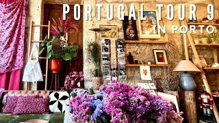 #37.🇵🇹Lovely vintage shop and stylish cafe in Porto [Part 9: Goods & flea markets tour in Portugal] screenshot 4