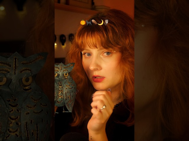 Are you excited for the Spooky Season? 🎃🖤🐈‍⬛ #asmr #asmrsounds #asmrvideo #halloween #spooky