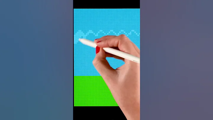 How to draw Pixel Art like a Pro with Procreate #pixelart #procreate #fun - DayDayNews