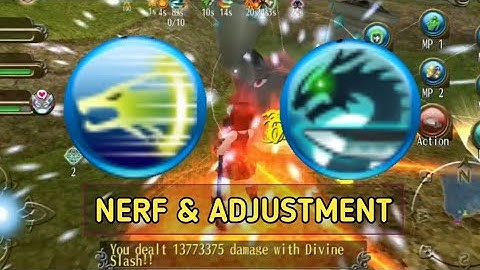 Toram Online - Draconic Charge Nerf and Divine Slash Adjustment Update