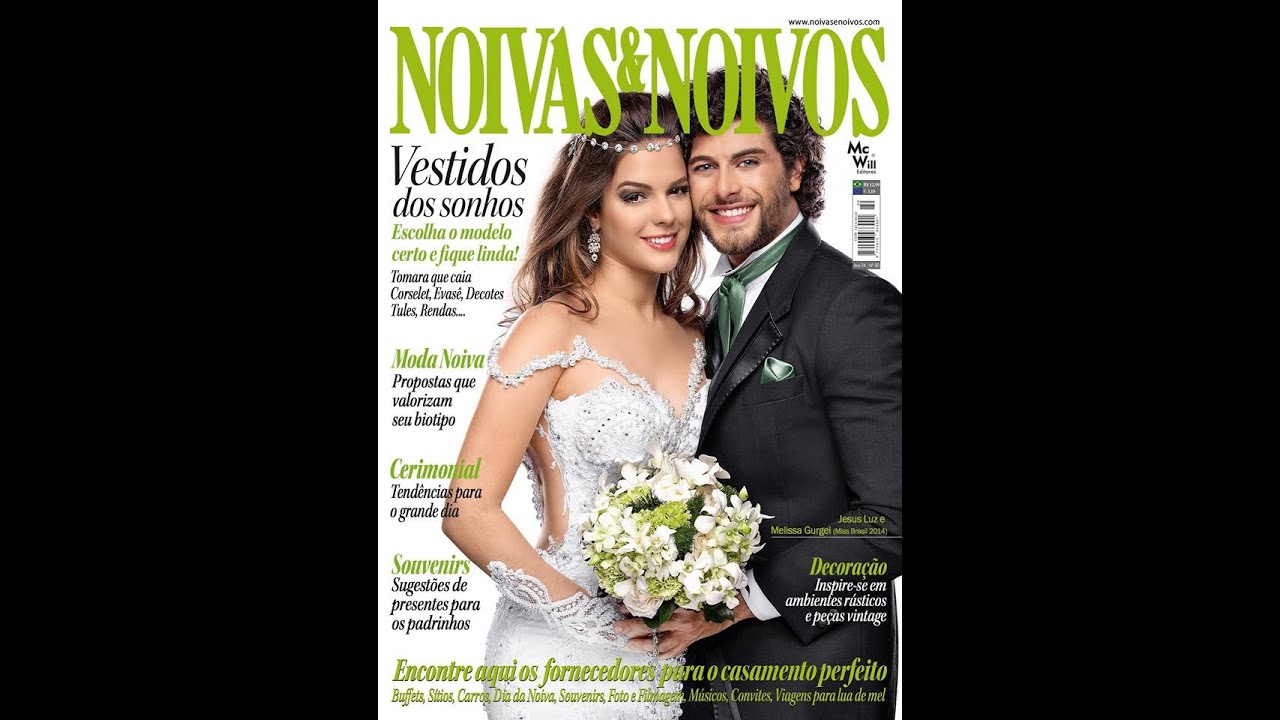 JESUS LUZ E MELISSA GURGEL - REVISTA NOIVAS & NOIVOS