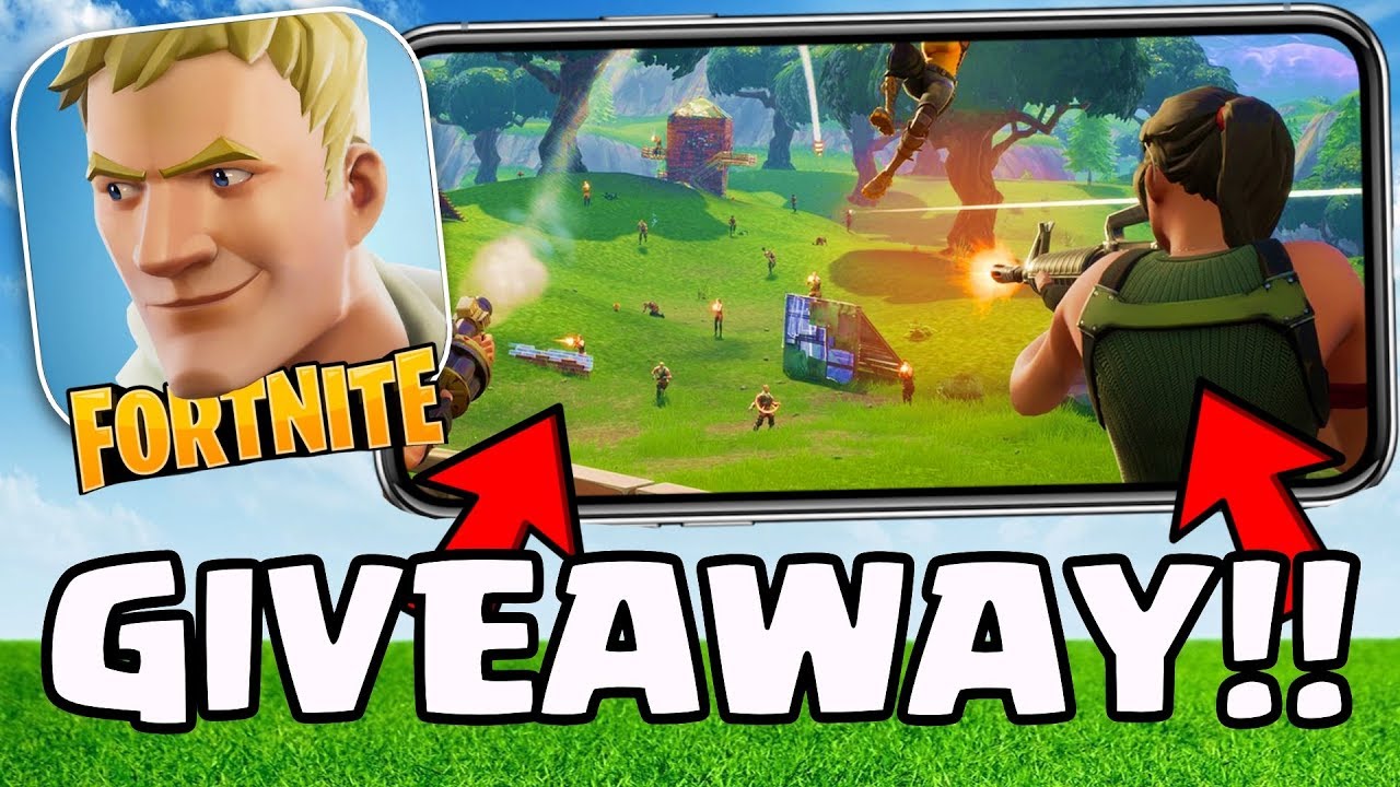 fortnite mobile invite code giveaway free ios android iphone ipad no hack cheat giveaway - how to hack fortnite mobile