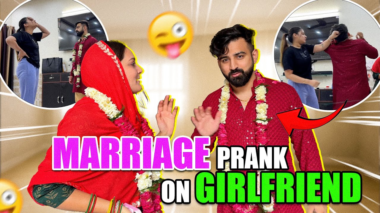 MARRIAGE PRANK ON GIRLFRIEND 😱 SWATI BEHOSH HOGYI 😭 @rajatbornstar @SwatiMonga #marriageprank