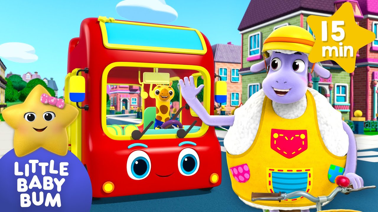 Good Morning Mr. Bus Driver | Little Baby Bum | Kids Songs | Moonbug Mornings 🌞