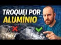 Carcaça plástica do Gol G5 dá problema? Troquei por alumínio