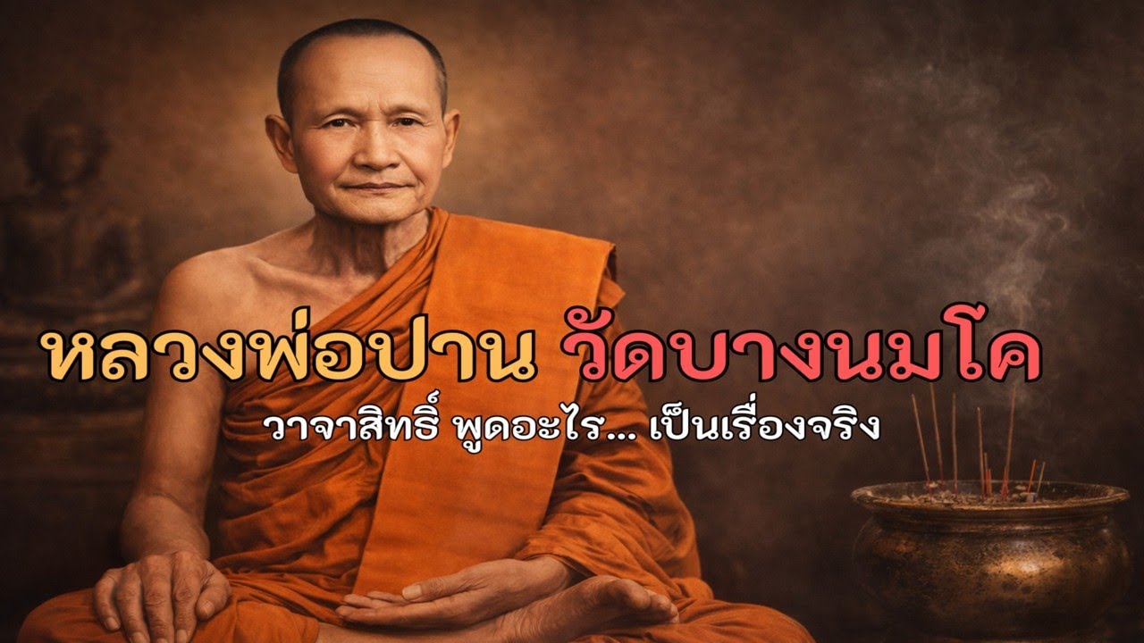 หลวงพ่อปาน วัดบางนมโค| ตำนานพระเกจิผู้เปี่ยมพุทธาคม เมตตามหานิยม และปาฏิหาริย์ จากช่องเข้าหูซ้าย
