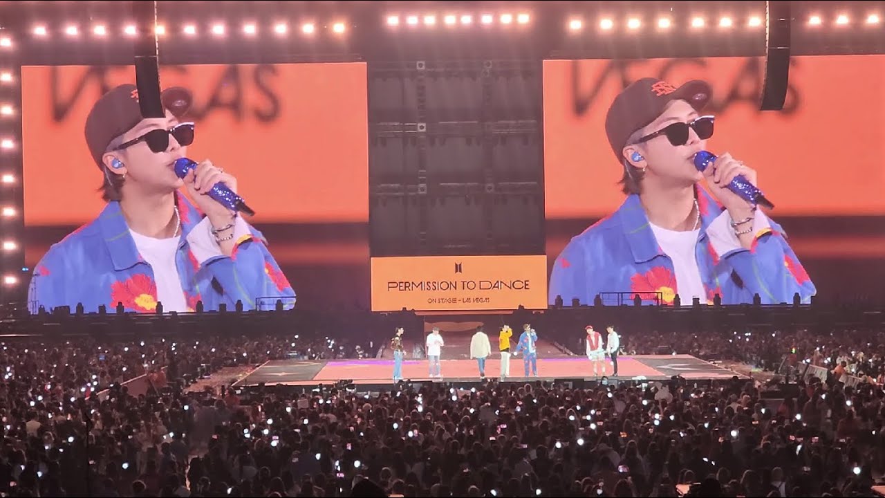 BTS PTD Las Vegas Day 2 - Member Final Ment