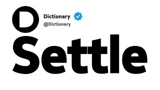Settle Synonyms | Similar Words 