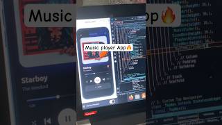 Build flutter music player App in 10 seconds 🔥📱 #flutter #appdevelopment #flutterdev