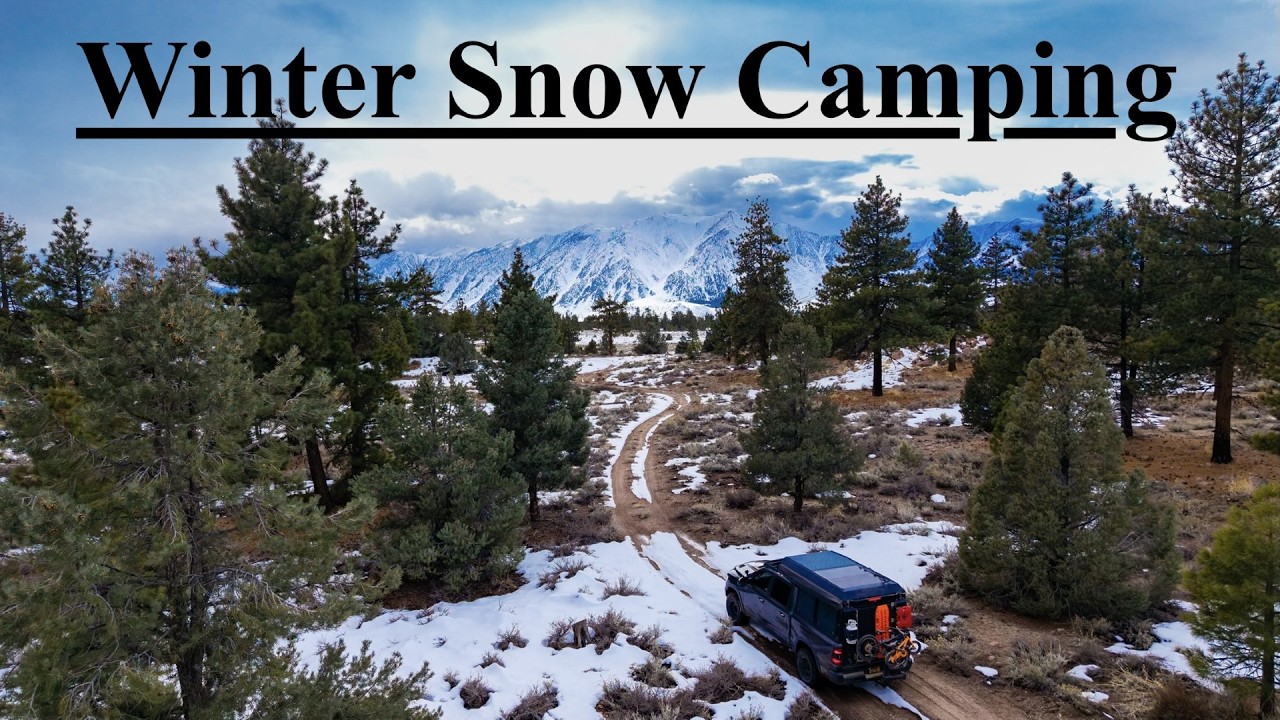 Father & Son's Snow Overland Trip | Mammoth Mountains & Trona Pinnacles