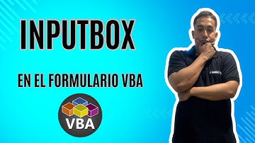 Que es el Inputbox en el Formulario VBA en Excel Cap 18 #sepamosexcelvba #sepamosexcel #vba