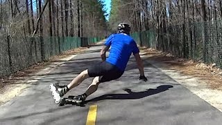Inline Skating Fail - Face Plant, Blood and Bruises