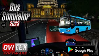 Night Drive 🌆 Bus Simulator 2023 Streets Of Berlin Tour Route 4 Gameplay #shoaibgaming screenshot 3