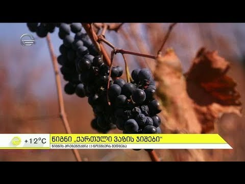 614 ქართული ვაზის ჯიში ერთ წიგნში