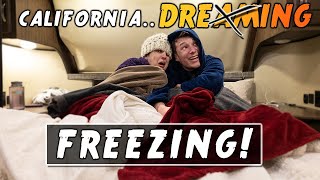 AN UNCOMFORTABLY COLD NIGHT (RV Life  Boondocking)