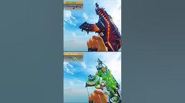 Legendary AK117 Mountaineer Vs AK117 Meltdown In COD Mobile