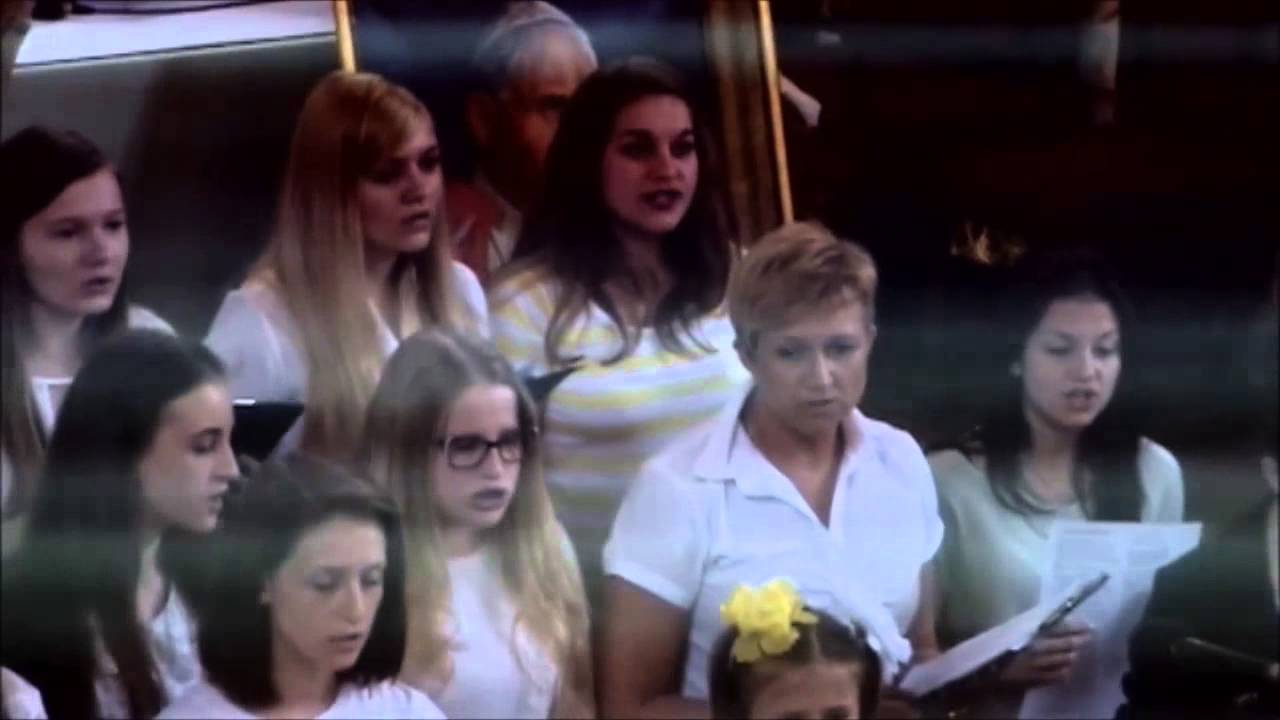 Gimnazjum W Nowym Dworze Gdanskim - Chór Gimnazjum nr 1 w Nowym Dworze Gdańskim. "Dzień zmartwychwstania