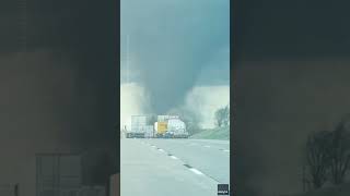 Powerful tornadoes rip through Midwest, leaving thousands without power #Shorts
