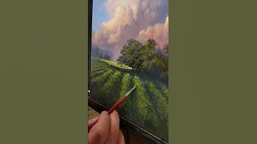 Painting a vineyard