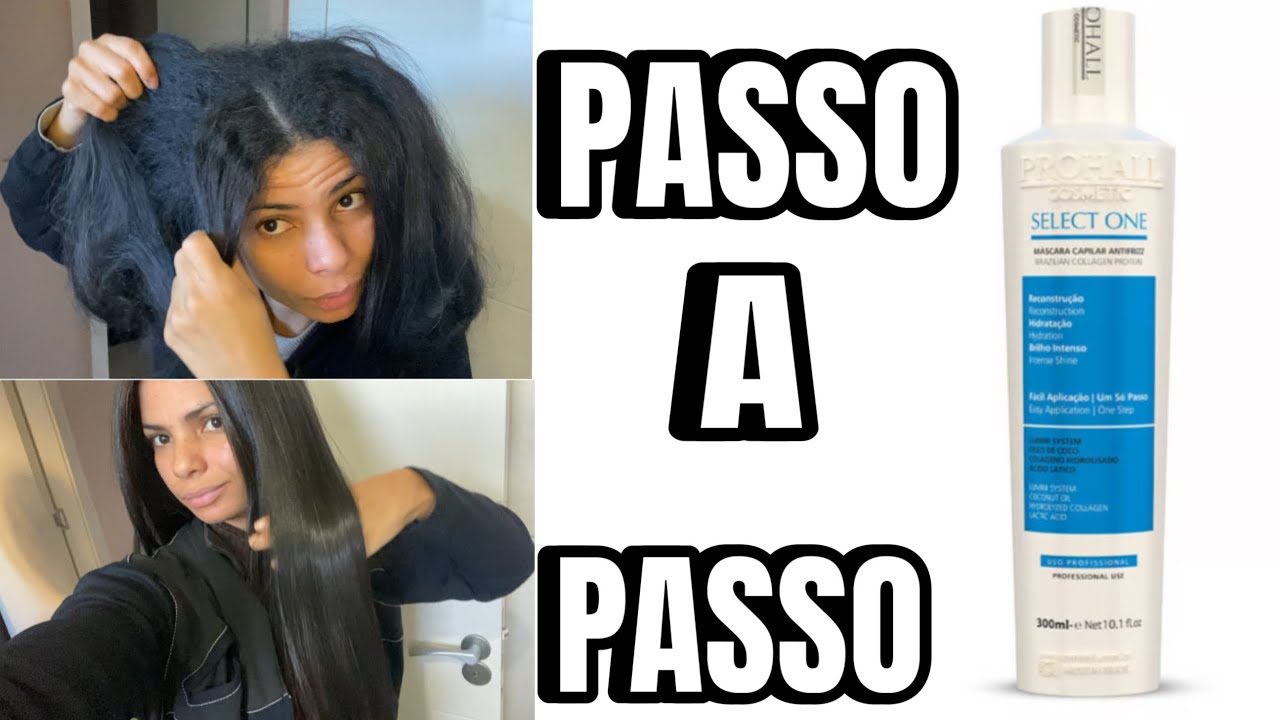 PROGRESSIVA SELECT ONE DA PROHALL - PASSO A PASSO + DICAS #progressivaemcasa #prohall #hair