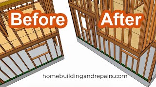 Tiny Home Remodeling Ideas - How To Add Cantilever Floor Extension