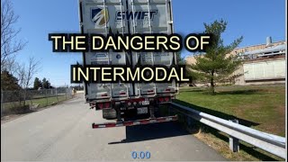 RUNNING INTERMODAL IS REALLY DANGEROUS. PAY CLOSE ATTENTION 😳OR ELSE 😫