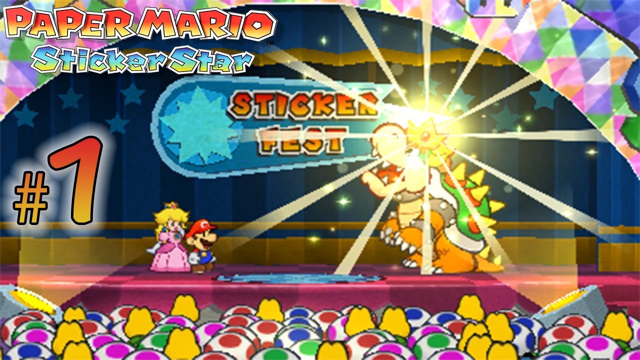 Paper Mario Sticker Star Decalburg
