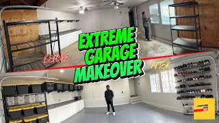 Extreme Garage Makeover under $1800 dollars