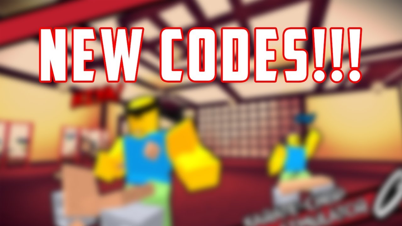  NEW CODES FOR ROBLOX KARATE CHOP SIMULATOR YouTube