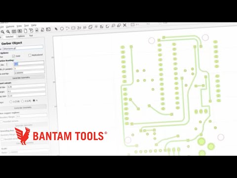 Bantam Tools CNC: Converting Gerber Files to G-Code with FlatCAM