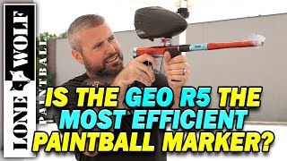 Planet Eclipse GEO R5 Efficiency Test | Most Efficient Paintball Gun? | Lone Wolf Paintball