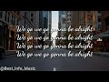 Be Alright - Afgan (LIRIK)