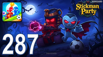 Stickman Party - Gameplay Part 287 Random Funny MiniGames 1 2 3 4 Plyer Free New Update Adventure