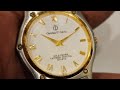 Christino D' Calvin Roman numerals Gold Crown Sapphire crystal Quartz watch.