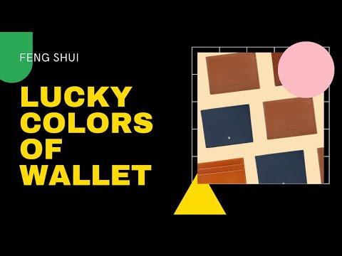 Video: What Color Do Wallets Attract Money?
