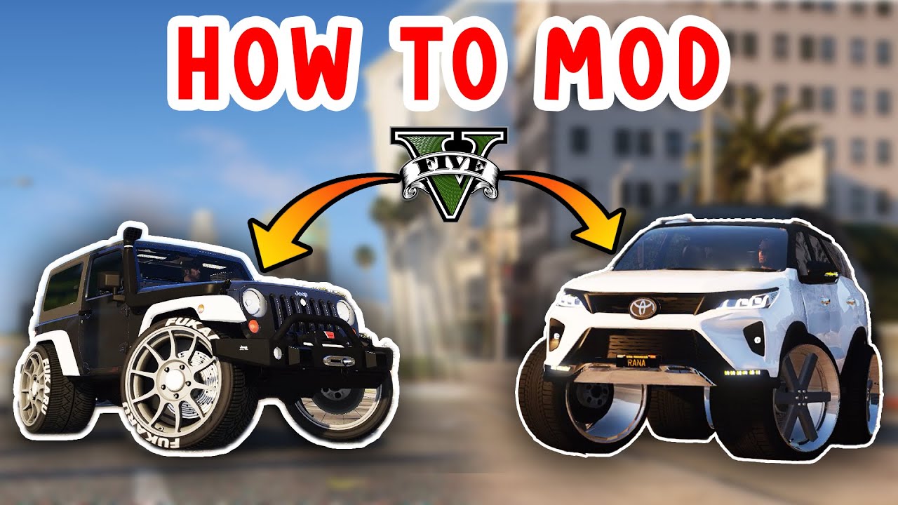 HOW TO INSTALL FORTUNER IN GTA-V || HOW TO MOD GTA-5 - YouTube