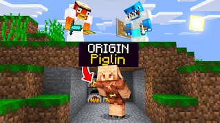 Minecraft Manhunt, But I'm a Piglin...