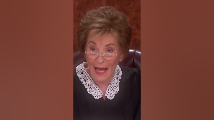 Must have been frightening! what judge Judy said ? #shorts  #judgejudy