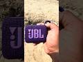 JBL SOUND box waterproof testing go 4