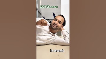 SAP GUI Shortcut in Seconds #share #viral #sap #sapfico #sapshorcut #sapficotut#shortcuts