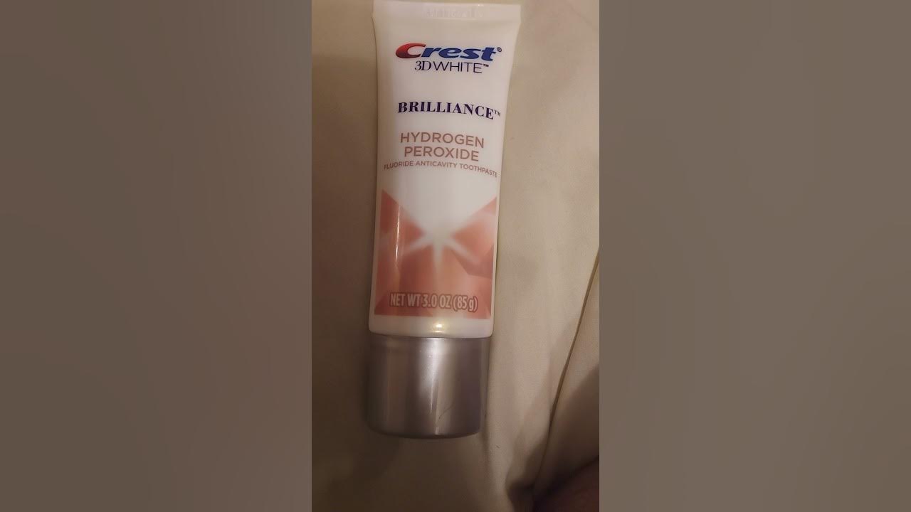 The Ultimate Review CREST 3D WHITE BRILLIANCE Hydrogen Peroxide