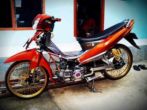 top Modifikasi Motor Jupiter Z Orange