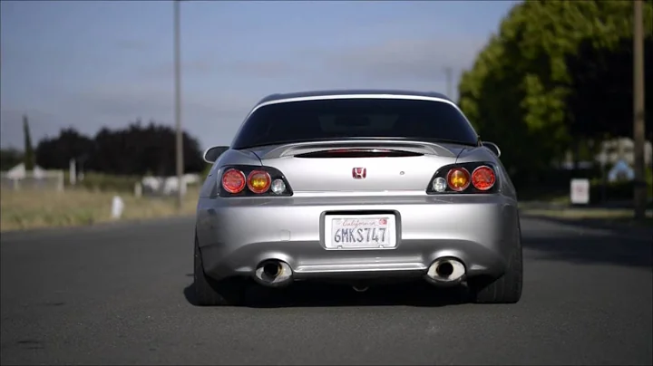 S2000 AP2 T1R 70R-EM Sparrow dual exhaust