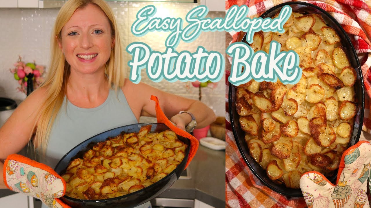 Potato Recipe Scalloped Potatoes Vegan Recipes Potato Bake